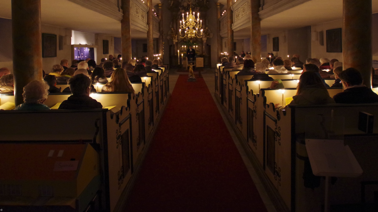 Osternacht in der Pfarrkirche St. Johannis
