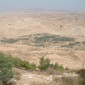 Blick vom Berg Nebo nach Israel