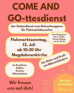 Flyer Flohmarktgottesdienst