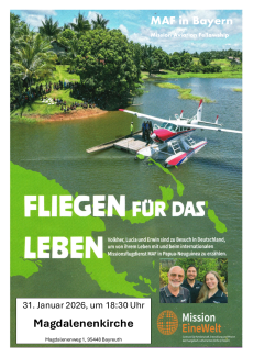 Fliegen für das Leben