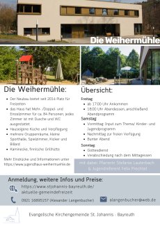 Flyer Gemeindefreizeit 2026 2