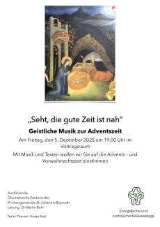 Adventskonzert Rehaklinik Roter Hügel