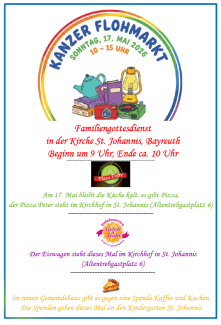 Flyer Flohmarkt