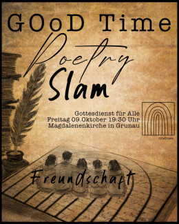 Poster GOoD time 09.10.26