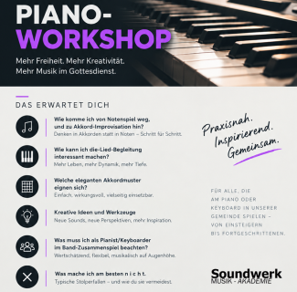 Flyer Piano Workshop