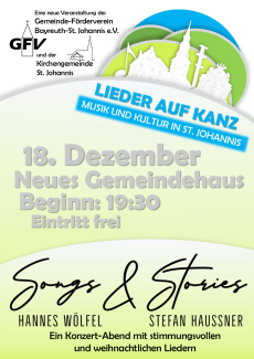 Plakat Songs & Stories