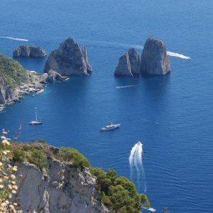 Blick auf Capri